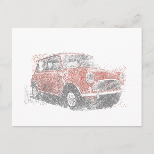 Mini (Biro) Briefkaart (Voorkant)