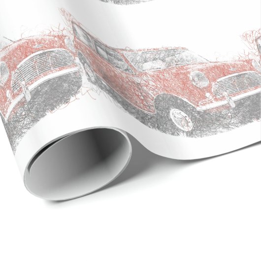 Mini (Biro) Cadeaupapier (Rol Hoek)