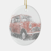 Mini (Biro) Keramisch Ornament (Rechts)