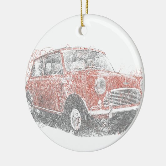 Mini (Biro) Keramisch Ornament (Links)