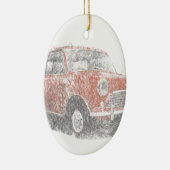 Mini (Biro) Keramisch Ornament (Rechts)