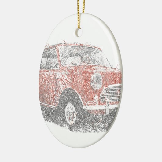 Mini (Biro) Keramisch Ornament (Links)