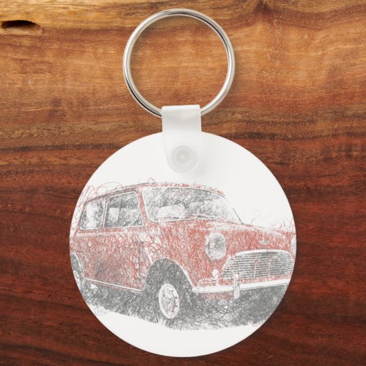 Mini (Biro) Sleutelhanger (Voorkant)