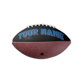 Mini BLACK BLAUW SILVER GRAY - Football op maat (Gedraaid 270)