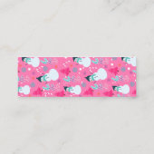 Mini-Bladwijzer voor speciale acties voor auteurs  Mini Visitekaartje (Achterkant)