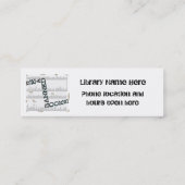 Mini-Bladwijzer voor verboden boekweek om aan te p Mini Visitekaartje (Achterkant)