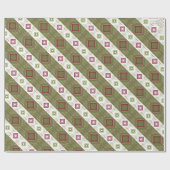 Mini Bloemen geaccentueerd Cadeaupapier (Vlak)