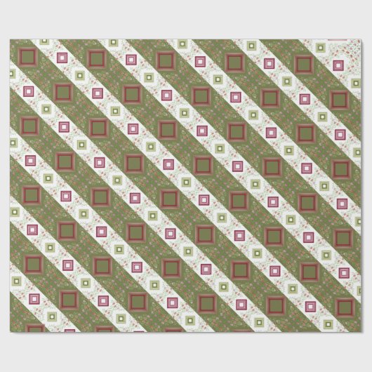 Mini Bloemen geaccentueerd Cadeaupapier (Vlak)