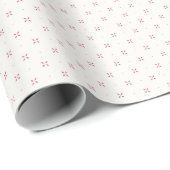 Mini Bloesem Stippen Cadeaupapier (Rol Hoek)