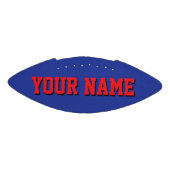 Mini BLUE EN RED, persoonlijk Football (Paneel)