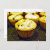 mini blueberry muffins briefkaart (Voorkant / Achterkant)
