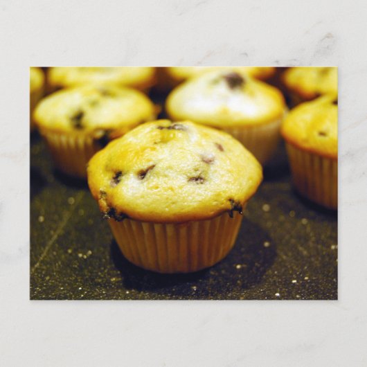 mini blueberry muffins briefkaart (Voorkant)