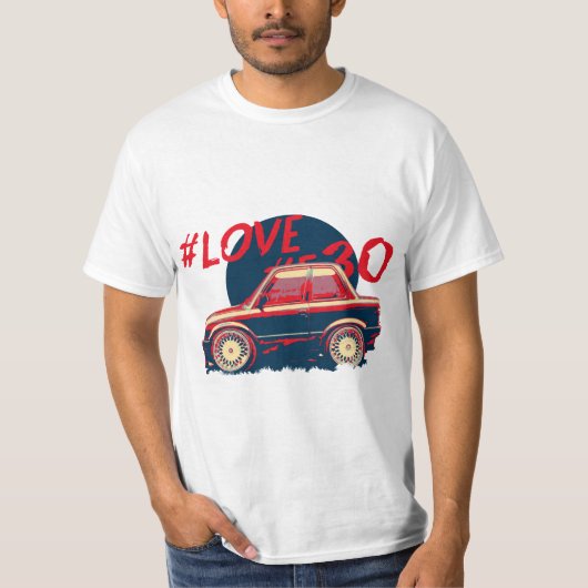 Mini BMW E30 T-shirt (Voorkant)