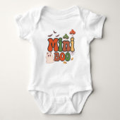 Mini Boo Halloween Mama En Ik Matching Romper (Voorkant)