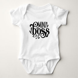 Mini Boss, baby Boss Romper