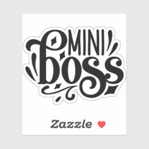 Mini Boss, baby Boss Sticker