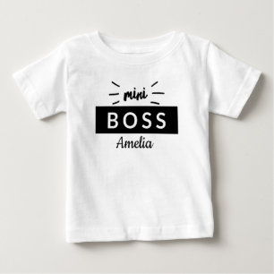 Mini Boss Childrens Coördinerend Typografie