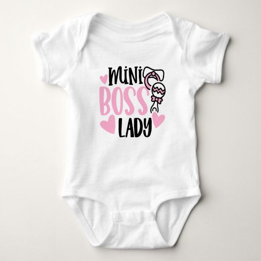 Mini Boss Lady Romper (Voorkant)