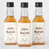 Mini Bottle Label – Elegant & Delicate Design Likeurfles Etiket (Flessen)