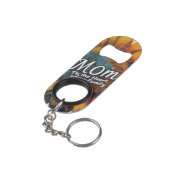 Mini Bottle Opener Sleutelhanger – "Mama: Het Hart Flessenopener (Achterkant Gekanteld)