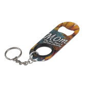 Mini Bottle Opener Sleutelhanger – "Mama: Het Hart Flessenopener (Voorkant Gekanteld)