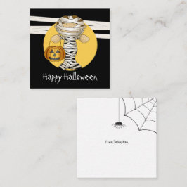 MINI Budget Halloween Mummy Notitiekaartje