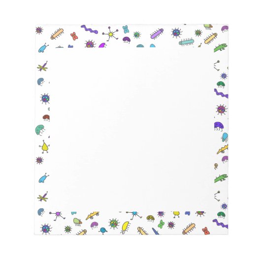 Mini Bugs en Mini Beasts Notitieblok (Voorkant)