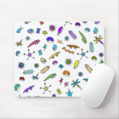 Mini Bugs en Mini Beesten Muismat (Met muis)