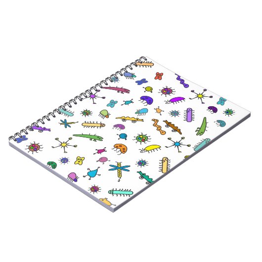 Mini Bugs en Mini Beesten Notitieboek (Linkerzijde)