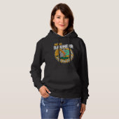 Mini Builder Dino Digger Construction Machines Hoodie (Voorkant volledig)