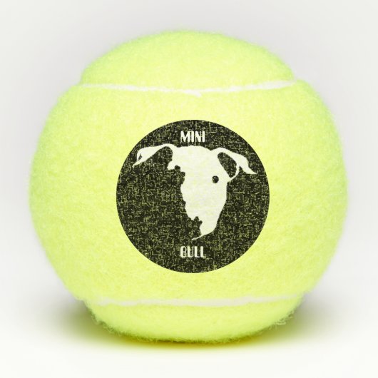 MINI BULL TENNISBALLEN (Voorkant)