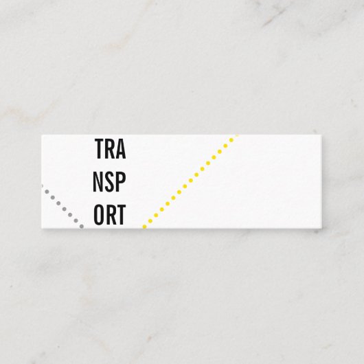 Mini Business Cards Visitekaartje (Voorkant)