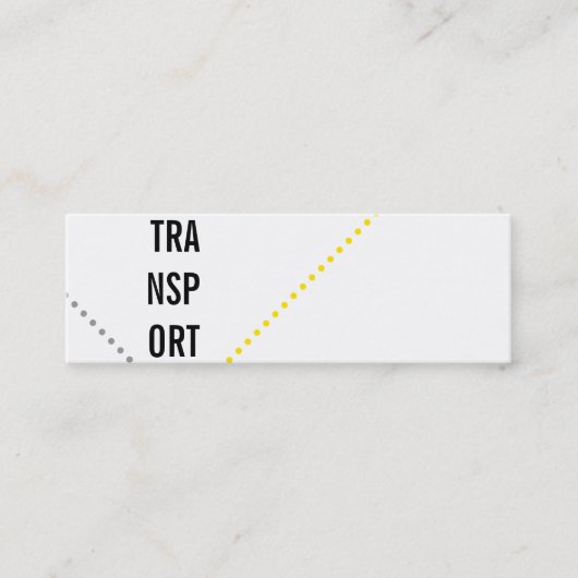 Mini Business Cards Visitekaartje (Voorkant)