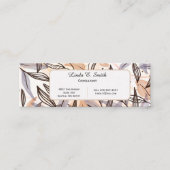 Mini Calling Card Contactkaartje (Voorkant)