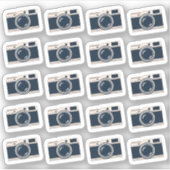 Mini Camerapictogrammen Foto Sociale Media Bujo Pl Sticker (Voorkant)
