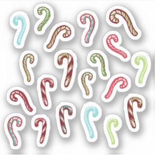 Mini Candy Cane Bundle Sticker