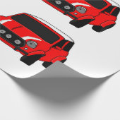 "Mini car" aangepast verpakkingspapier Cadeaupapier (Hoek)