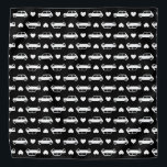 Mini Car Hearts Black Bandana<br><div class="desc">Mini Coopers zijn verbonden met een hart. Als je verschillende kleurwegen of maten wilt,  laat het me dan weten. Gemaakt voor iedereen die van klassieke Britse auto's houdt,  vooral de Austin Mini,  Morris Mini,  enz.</div>