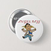 Mini Castiel Angel Ronde Button 5,7 Cm (Voorkant /achterkant)