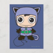 Mini Cat Woman Briefkaart (Voorkant)