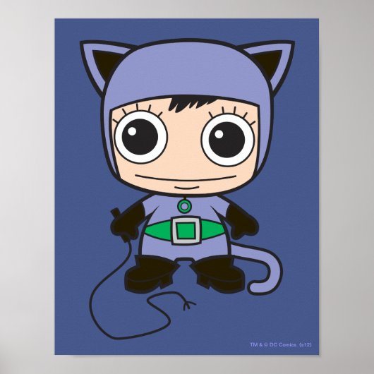Mini Cat Woman Poster (Voorkant)