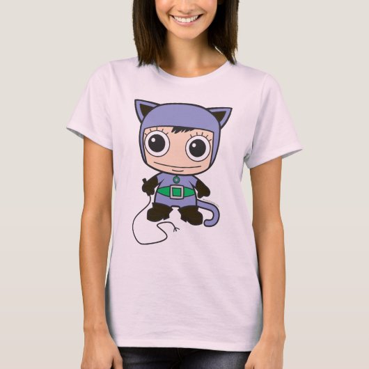 Mini Cat Woman T-shirt (Voorkant)