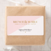 Mini Champagne Label Brunch & Bubbly Vrijgezellenf (Insitu)