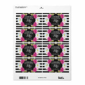 Mini Champagne Label Vrijgezellenfeest Favor (Full Sheet)