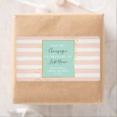 Mini Champagne Label Vrijgezellenfeest Favor (Insitu)