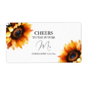 Mini Champagne Label Vrijgezellenfeest Favor (Voorkant)