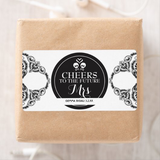 Mini Champagne Label Vrijgezellenfeest Favor (Insitu)