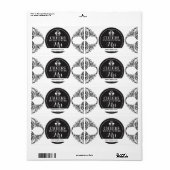 Mini Champagne Label Vrijgezellenfeest Favor (Full Sheet)