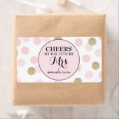 Mini Champagne Label Vrijgezellenfeest Favor (Insitu)