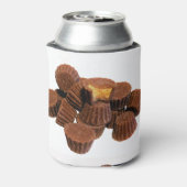 Mini Chocolade en Peanut-behandelingen Blikjeskoeler (Blikje Achterkant)